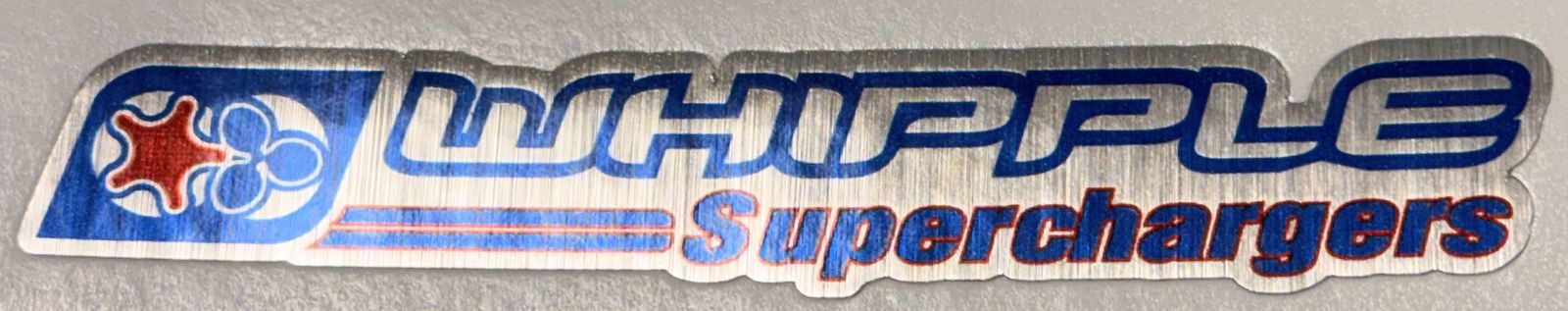 Custom Brushed Aluminum Decals
