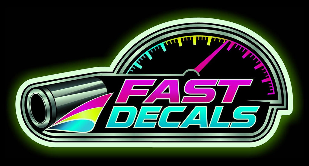 Custom Glow In The Dark Decals