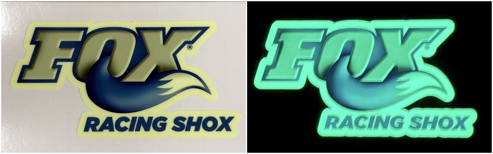 Custom Glow In The Dark Decals