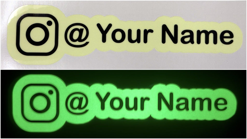 Custom Glow In The Dark Decals