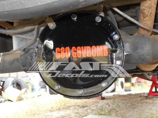 High Temperature Custom Decals